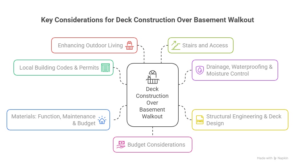 Building A Deck With Basement Walkout In Ontario Homes